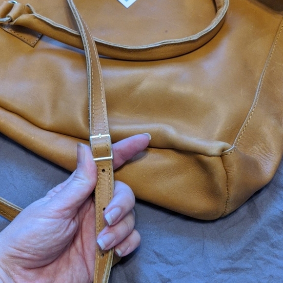 Purse and Clutch handmade leather bag - Picture 3 of 7